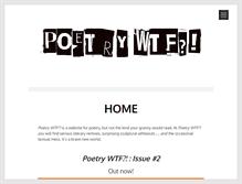 Tablet Screenshot of poetrywtf.org